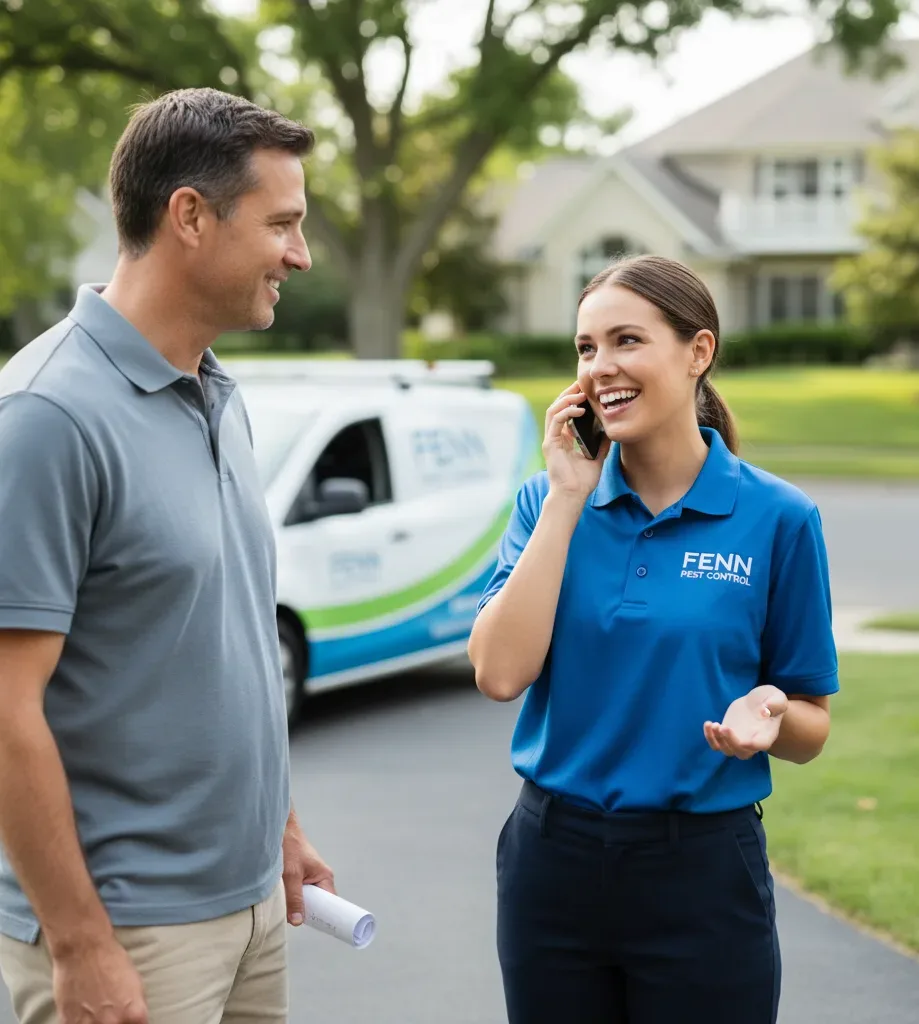 Fenn Pest Control customer support in Marble